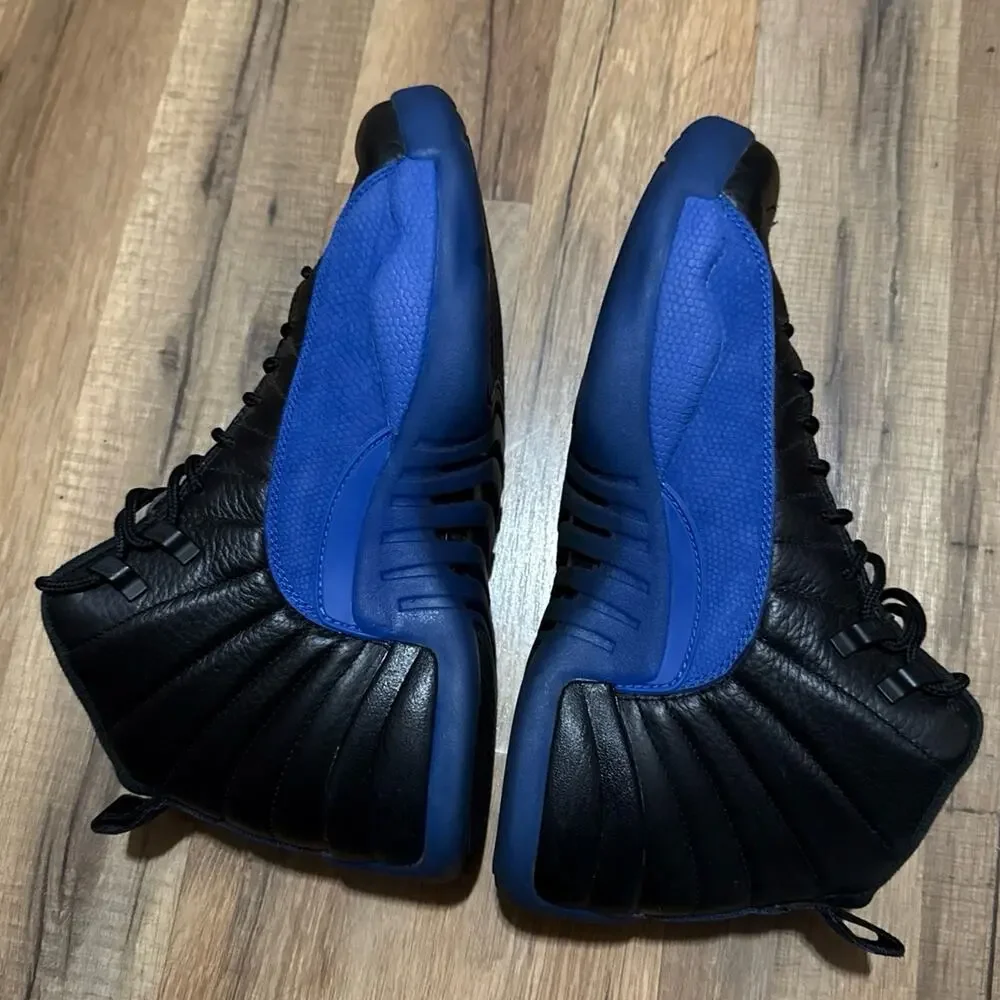 Air Jordan 12 Retro Black Game royal 130690-014 Size 9.5